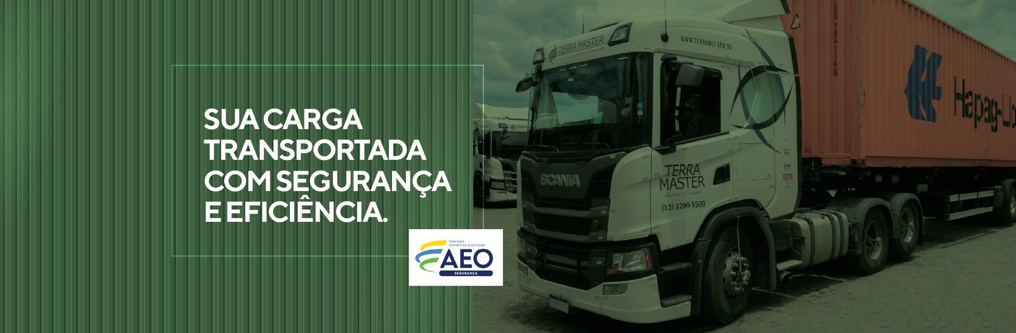 Sua Carga transportada com qualidade e eficiência